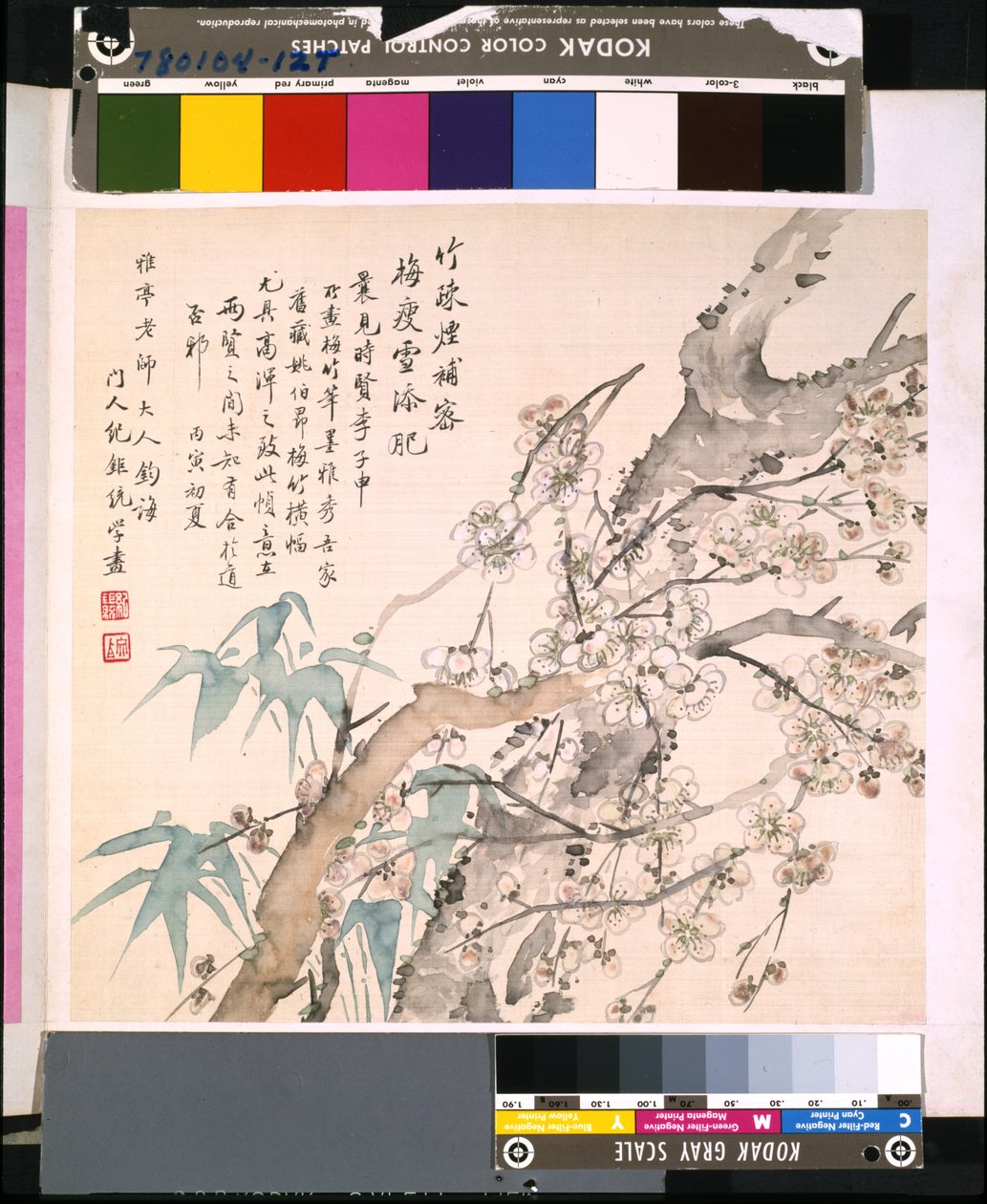 Album Of Flowers And Birds, päivämäärä tuntematon (tussi ja väri silkille). tekijältä School Chinese