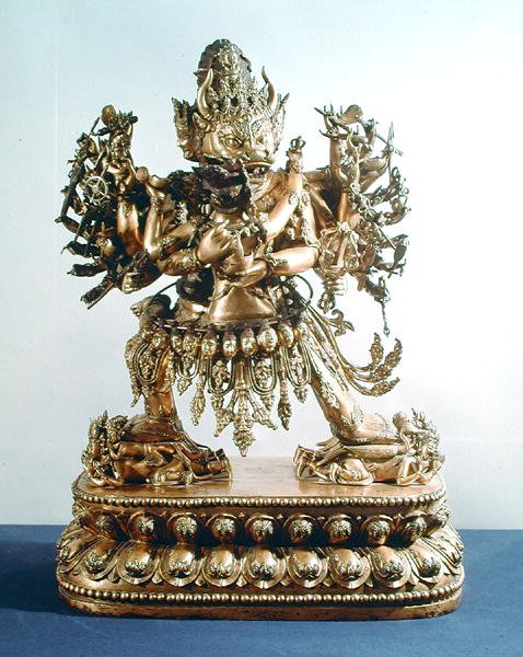 Vajrabhairava, Yamantakan osa, Qing-dynastian lainvartija tekijältä School Chinese