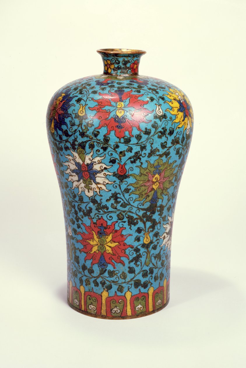 Maljakko (cloisonne emali) tekijältä School Chinese
