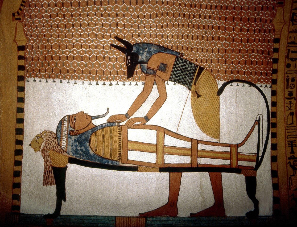 Luxor, Thebes: Deir El Medineh, käsityöläisten kylä ja hautausmaa. tekijältä School Egyptian