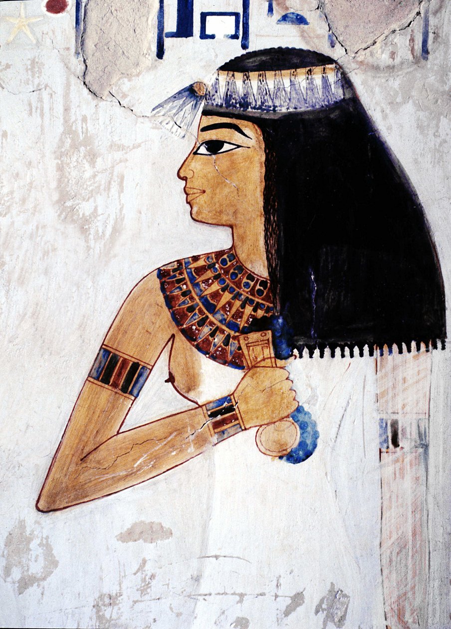 Luxor Thebes: Necropole des Nobles, Vallee des Nobles. Mennan hauta (18. dynastia). tekijältä School Egyptian