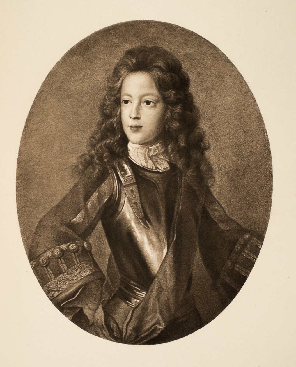 Prinssi James Francis Edward Stuart, pubi. 1902 (kollotyyppi) tekijältä School English