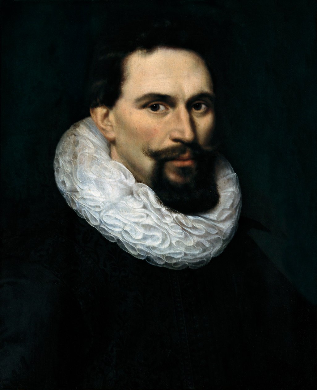 Muotokuva Maurice of Nassausta (1567-1625), Orangen prinssi, Nassaun kreivi. Anonyymi maalaus, flaamilainen koulu (öljy kankaalle) tekijältä School Flemish