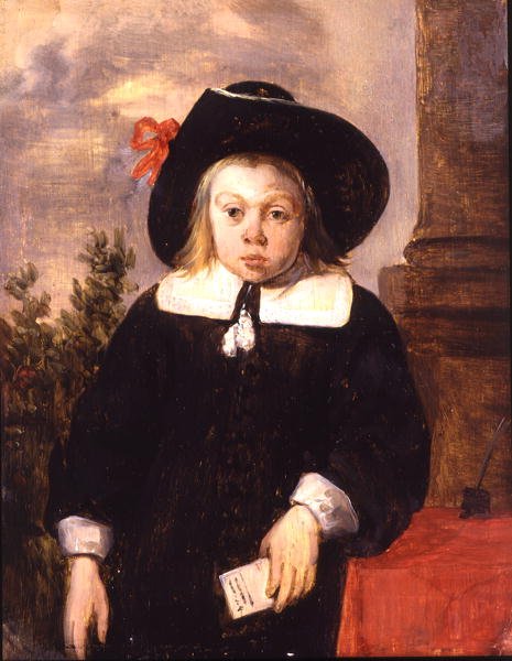 Pojan muotokuva, n. 1650 (öljy paneelille) tekijältä School Flemish