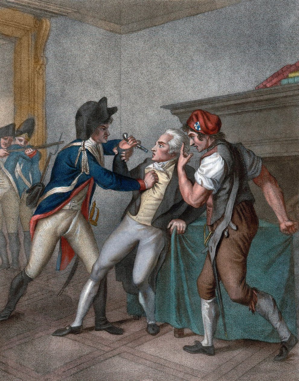 Maximilien Robespierren pidätys, 27.7.1794 - Robespierren pidätys - Robespierren pidätys tekijältä School French