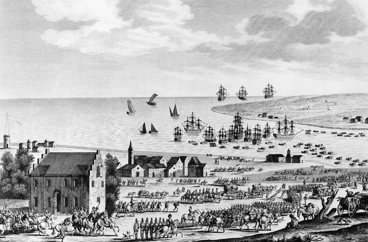 Venäläisen anglon evakuointi Hollannista ja Yorkin herttuan antautuminen 10. sumussa An VIII (1. marraskuuta tekijältä School French