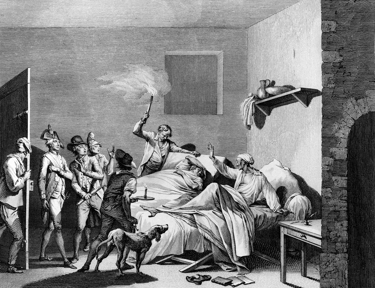 Ranskan vallankumous ja vallankumouksen vastainen liike: Loiserolles filsin pelasti hänen isänsä, joka otti paikkansa vallankumouksellisessa hovissa 26. heinäkuuta 1794 ja hänen puolestaan. Pariisi, Vallankumouksen historian instituutin kirjasto tekijältä School French