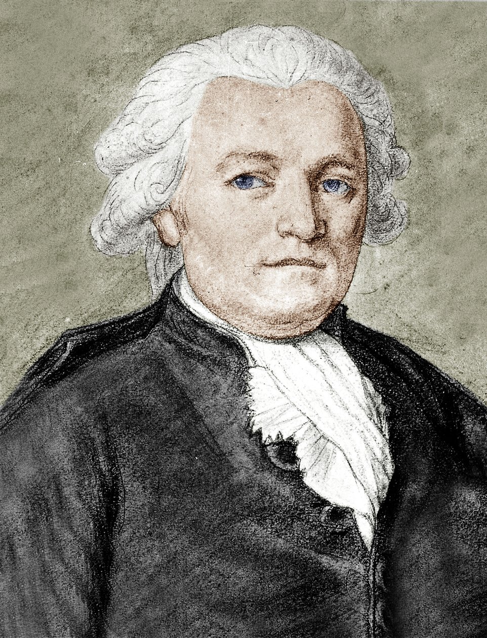 Jean Anthelme Brillat-Savarin (pastelli paperille) tekijältä School French