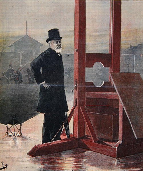"Le Bourreau", Deibler teloittaja (1863-1939), 1900-luvun alku tekijältä School French