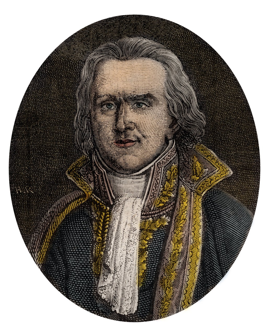 Jean Etienne Marie Portalisin muotokuva. Ranskalainen juristi ja poliitikko (1746-1807) - Kreivi Jean-Etienne-Marie Portalis (1746-1807) tekijältä School French