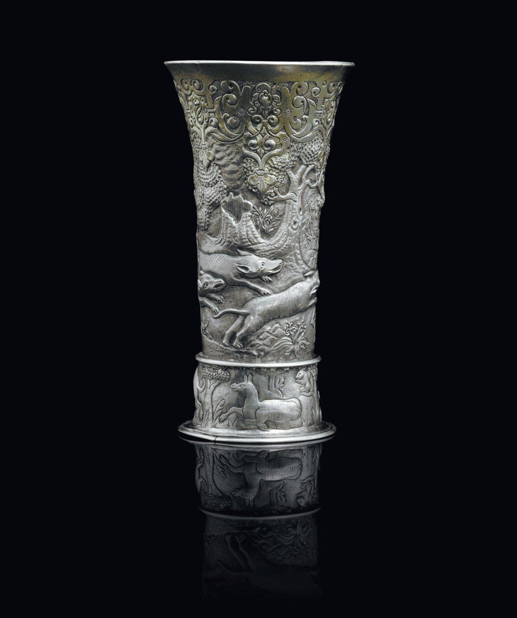 Beaker, Transilvania, n. 1650 (kullattu hopea) tekijältä School Hungarian