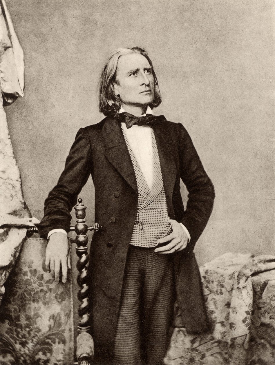 Franz (Ferencz) Liszt (1811-1886) tekijältä School Hungarian