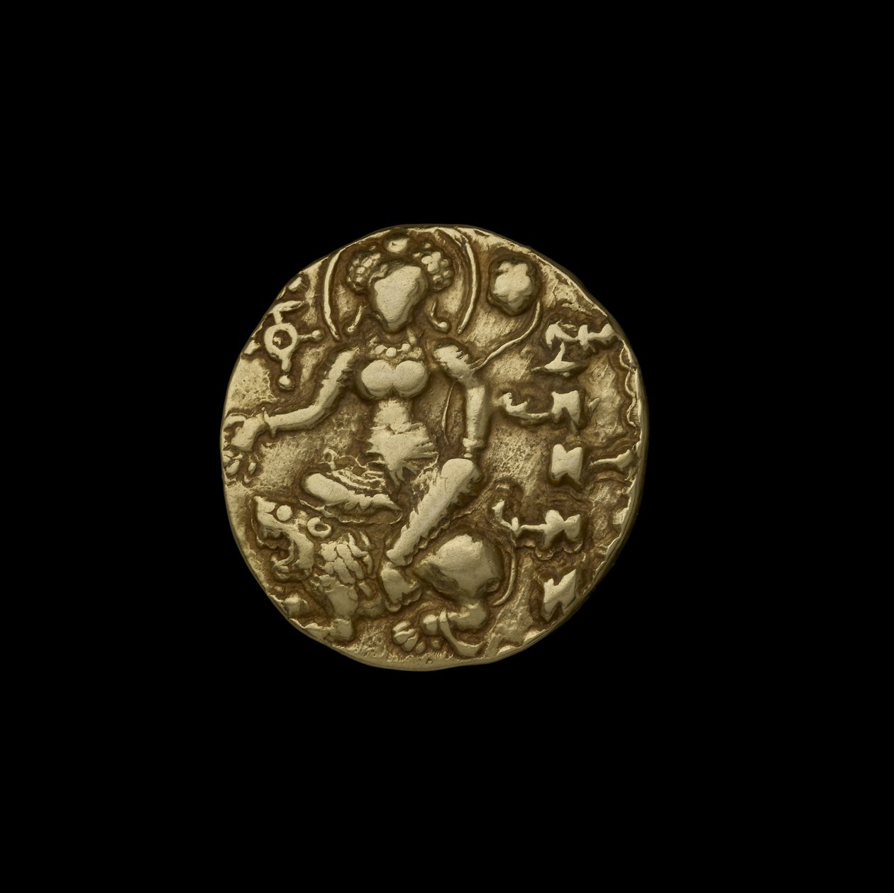 Gupta Coin, AD 375-415 (kulta) tekijältä School Indian