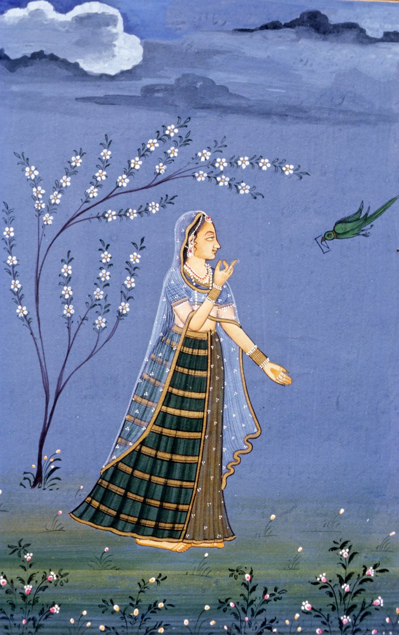 Miniatyyrimaalaus, Rajasthan, Intia tekijältä School Indian
