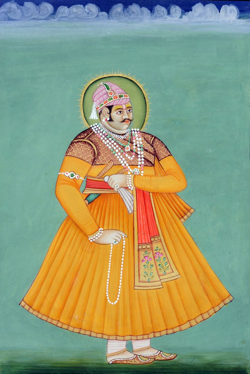 Maharaja Sawai Madho Singhin miniatyyrimaalaukset, Jaipur tekijältä School Indian