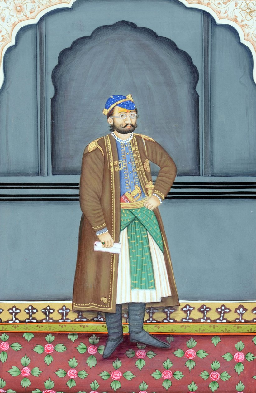 Maharaja Sawai Ram Singh Secondin miniatyyrimaalaukset, Jaipur tekijältä School Indian
