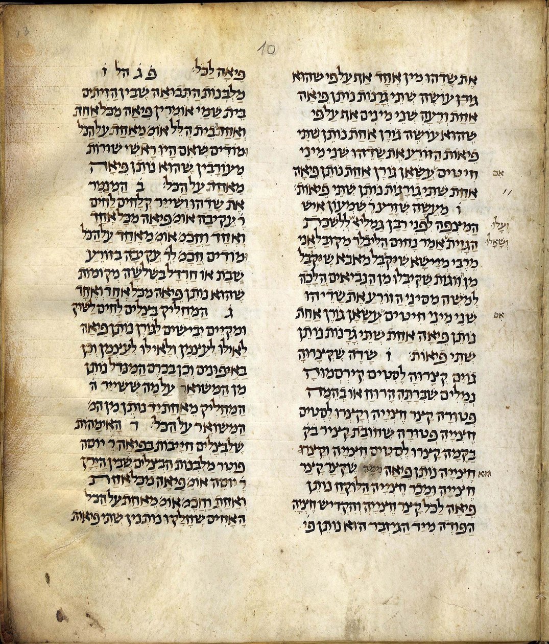 Mishnah tekijältä School Italian