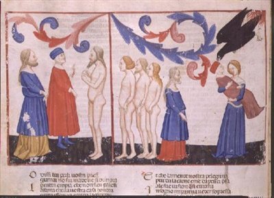 Purg.IX f.32v Unelma Danten tappamisesta kotkan toimesta Dante Alighierin (1265-1321) jumalallisesta komediasta (vellum) tekijältä School Italian