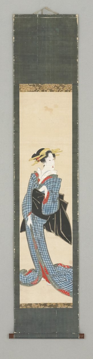 Seisova figuuri kimonossa tekijältä Japanese School