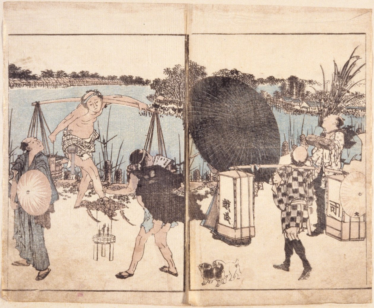 Nimetön (värillinen puupiirros) tekijältä School Japanese