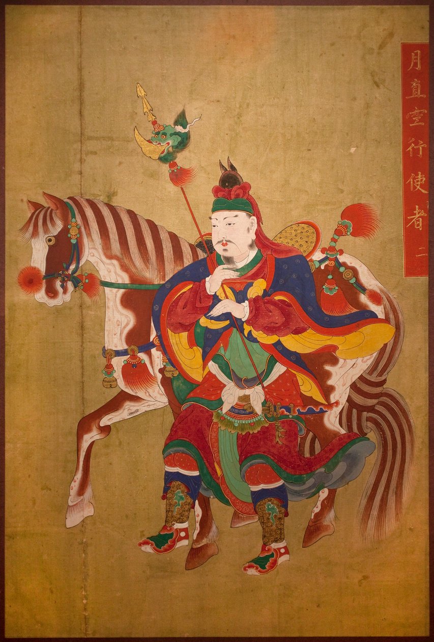 Helvetin lähettiläs. Maalaus silkille, hieno Choson (Joseon) (1392-1910). Taiteen ydin. Korean kansallismuseo, Soul (Etelä-Korea). tekijältä School Korean