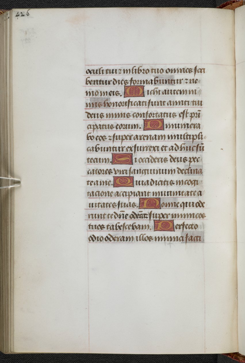Kings 9, f.227v, tuntikirja, Sarumin käyttö ("Anne Boleynin tuntikirja") (pergamentti). tekijältä School Netherlandish