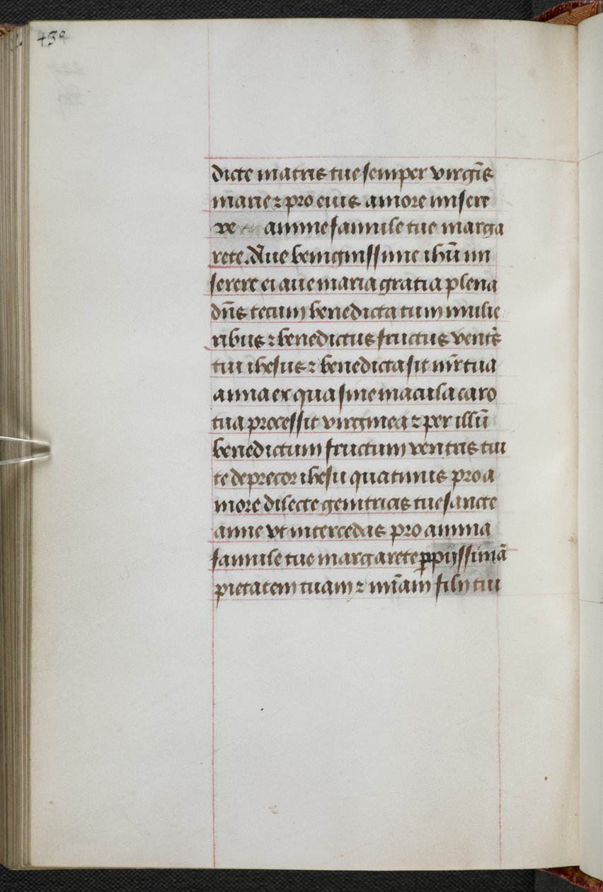 Kings 9, f.229v, tuntikirja, Sarumin käyttö ("Anne Boleynin tuntikirja") (pergamentti). tekijältä School Netherlandish