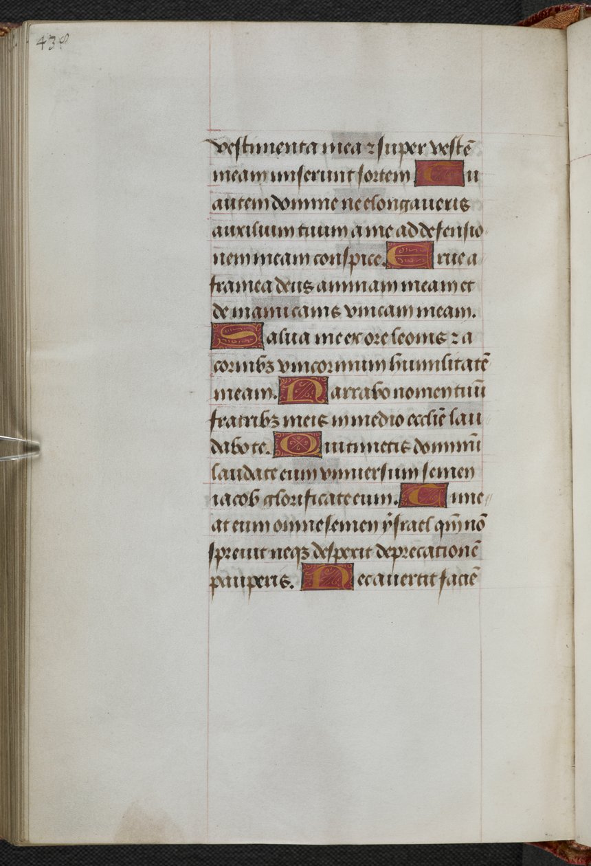 Kings 9, f.233v, tuntikirja, Sarumin käyttö ("Anne Boleynin tuntikirja") (pergamentti). tekijältä School Netherlandish