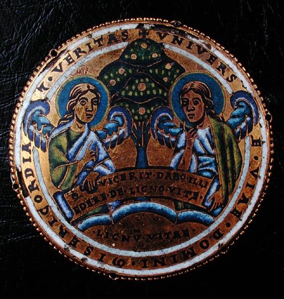 Elämänpuu -medaljonki tekijältä School Netherlandish