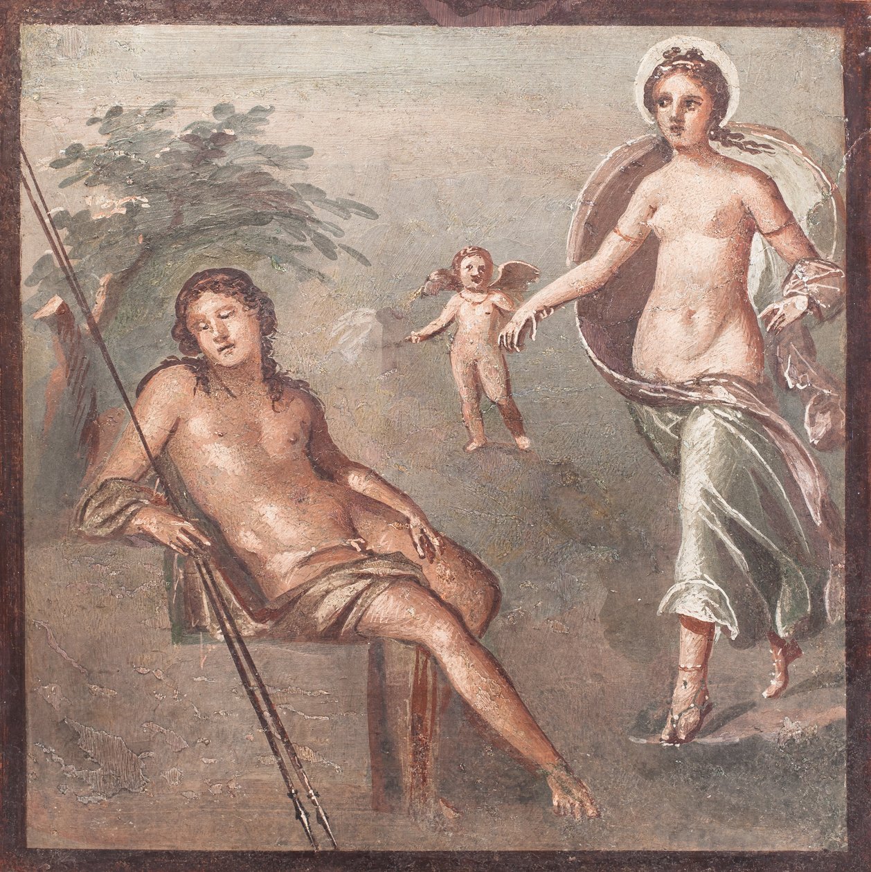 Endymion ja Selene, Herculaneum tekijältä School Roman