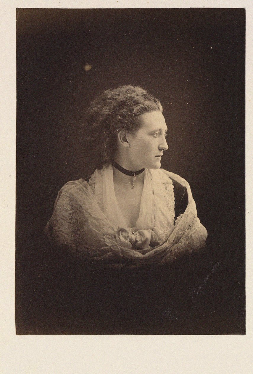 Marie Maximilianovna de Leuchtenberg - Leuchtenbergin prinsessa Maria Maximilianovna (1841-1914), Anonyymi. litografia tekijältä School Russian