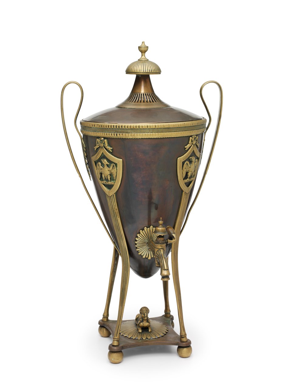 Napoleonin samovar, n. 1815 (uurna, kahvi) tekijältä School Russian