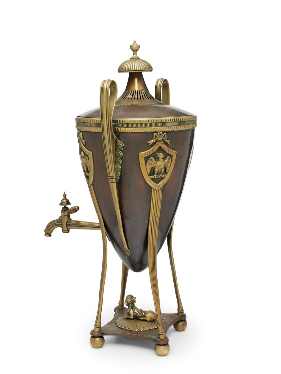 Napoleonin samovar, n. 1815 (uurna, kahvi) tekijältä School Russian