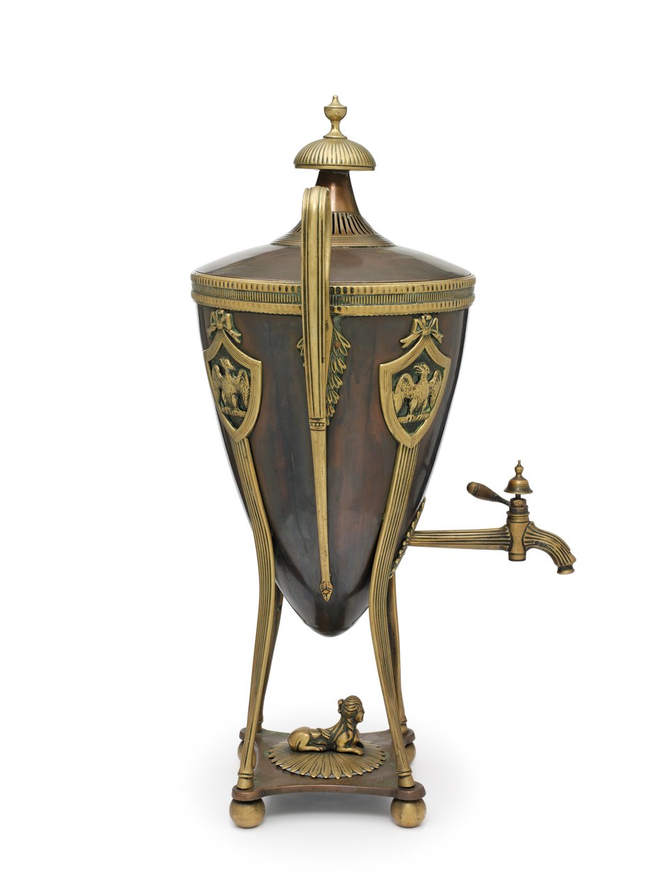 Napoleonin samovar, n. 1815 (uurna, kahvi) tekijältä School Russian