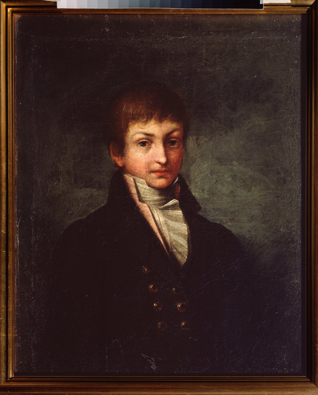 aRetrat del poeta Konstantin N. Batyushkov (Constantin Batyushkov) (1787-1855). Pintura d