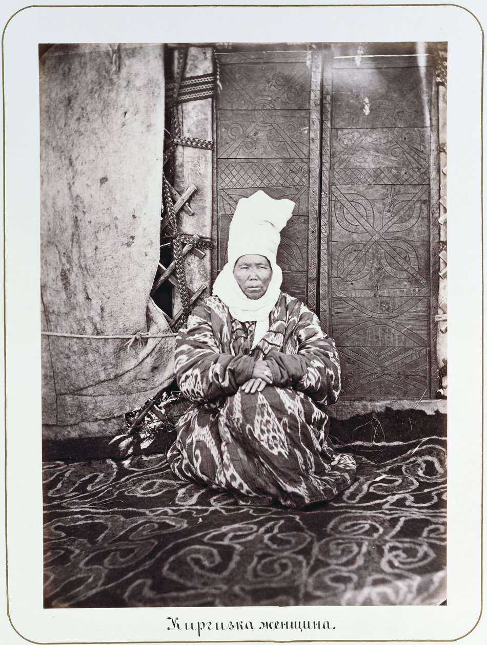 Muotokuva teoksesta "Seitsemän joen alue ja sen asukkaat, Keski-Aasia" (1867-73) tekijältä School Russian