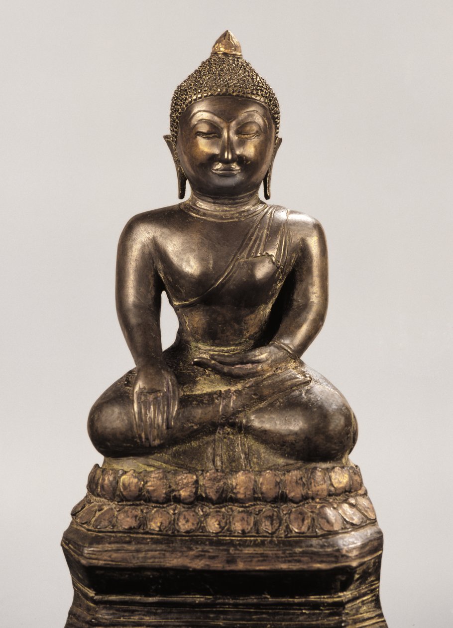 Buddha-kuva Ayutthaya-kaudelta (pronssi) tekijältä School Siamese