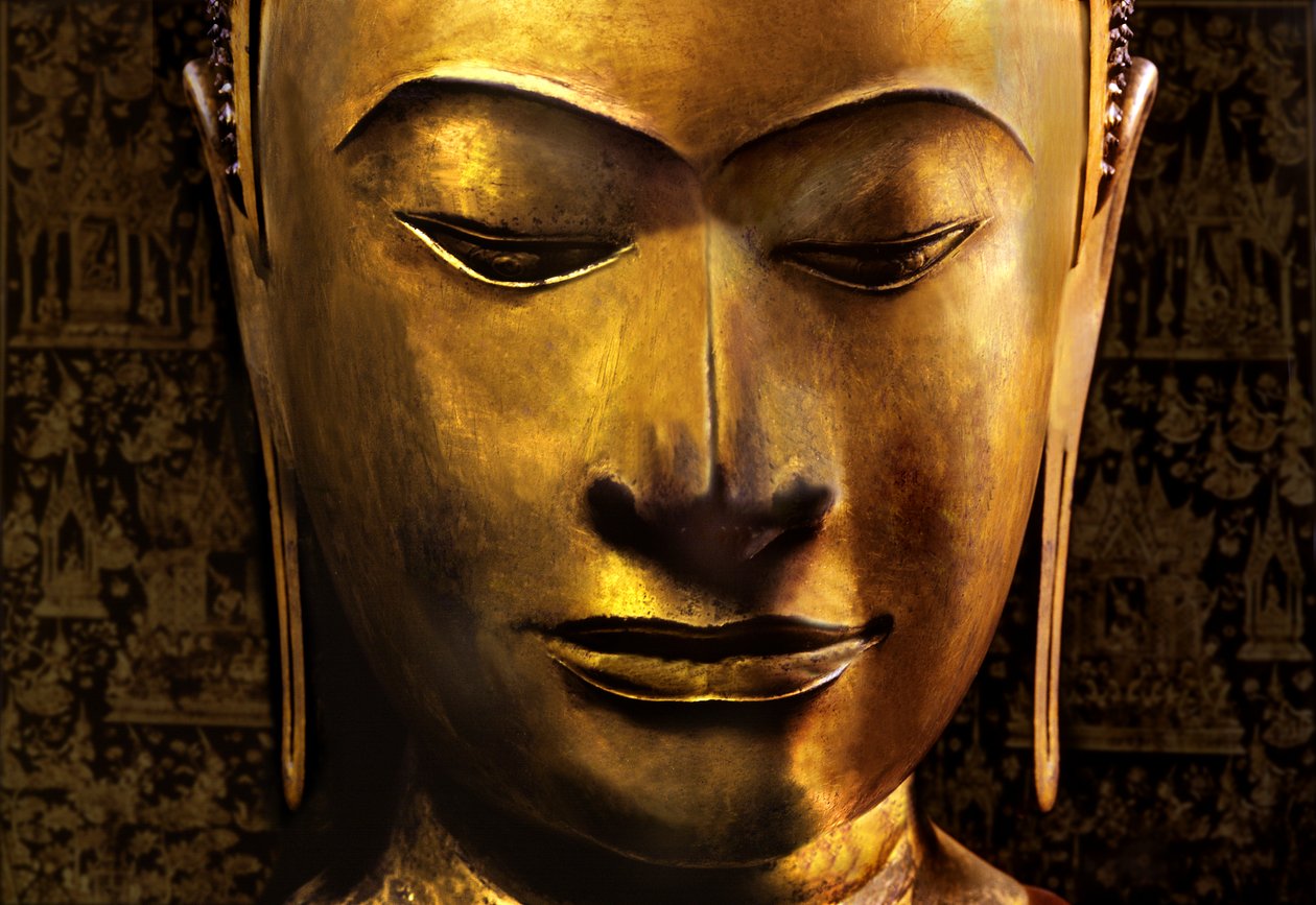 Buddha-kuvan pää tekijältä School Siamese
