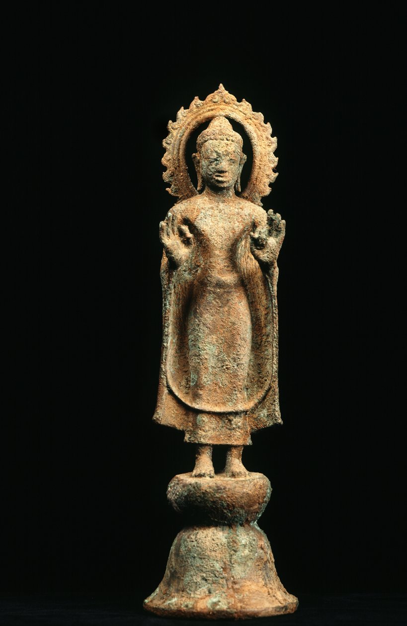 Buddha, Dvaravati-kausi (pronssi) tekijältä School Thai