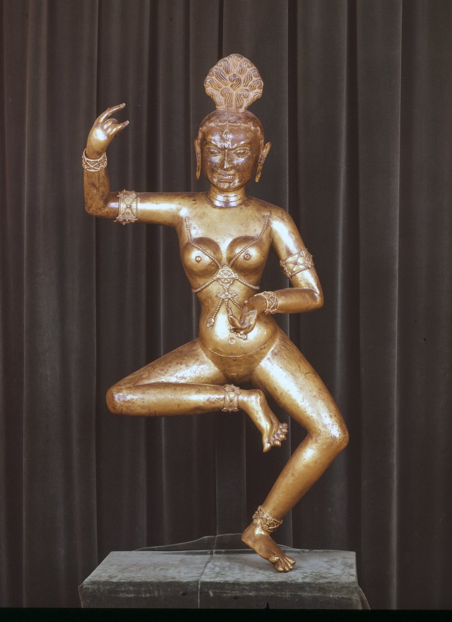 Jumalatar Dakini, tiibetiläinen helvetin jumala. Patsas, Guimetin museo, Pariisi tekijältä School Tibetan