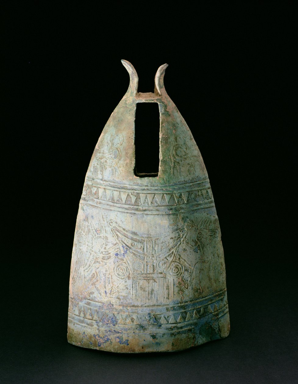Bell, Dongson Culture, noin 200 eKr.-200 jKr, Vietnam (pronssi) tekijältä School Vietnamese