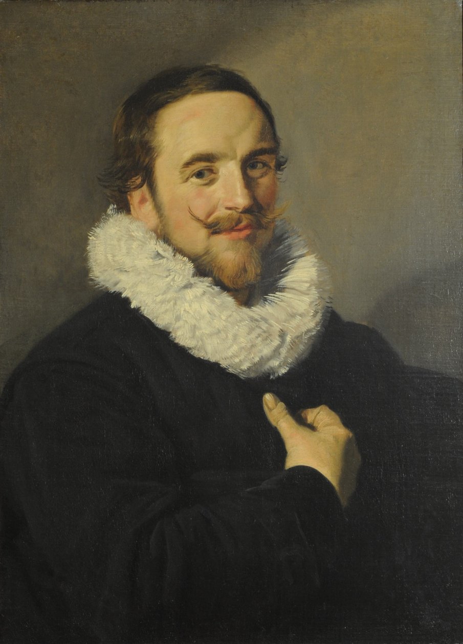 Herrasmiehen muotokuva tekijältä School of Frans Hals