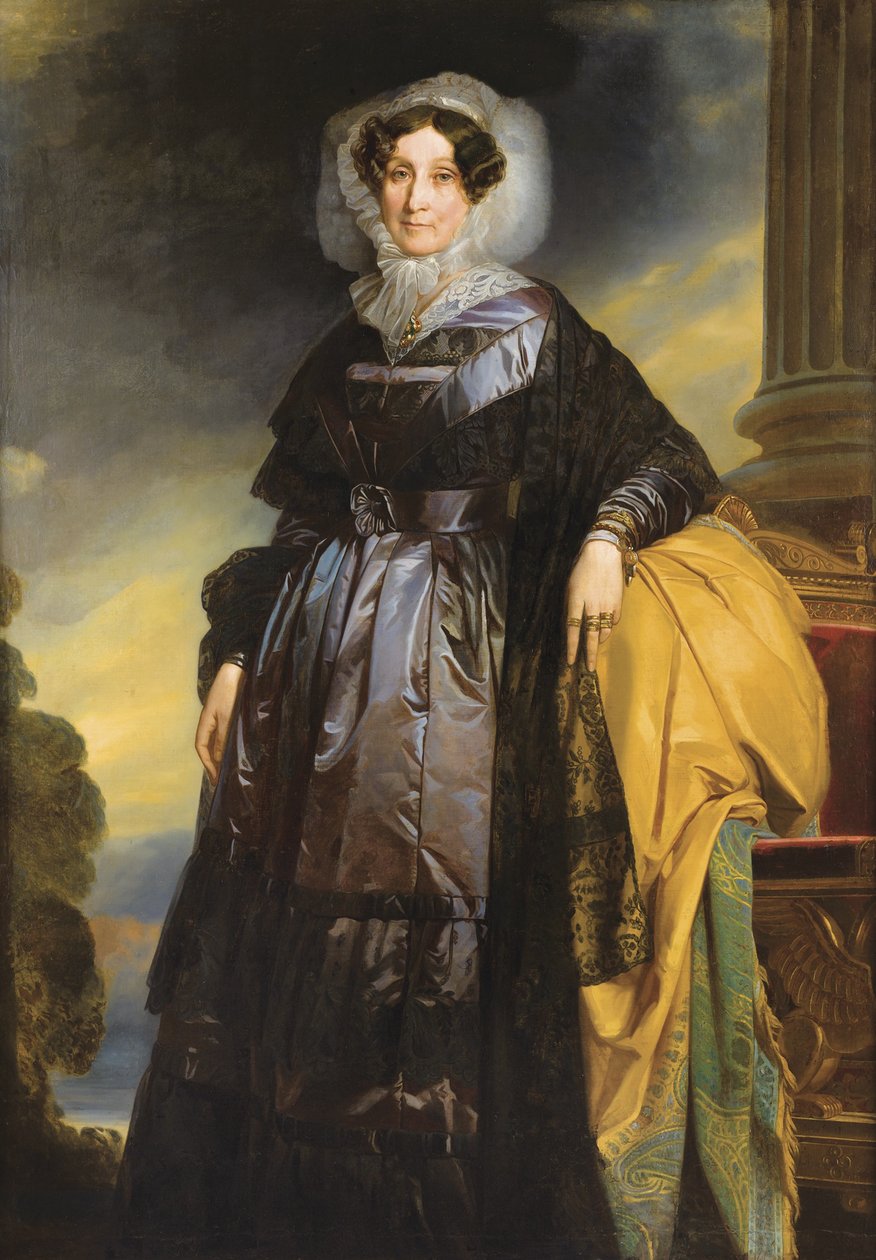 Muotokuva Adelaide dOrléansista 1777-1847 tekijältä School of Franz Xaver Winterhalter