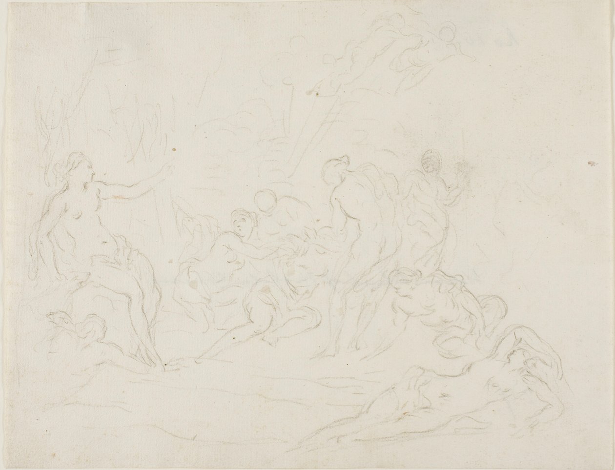 Diana ja Callisto tekijältä School of Nicolas Poussin