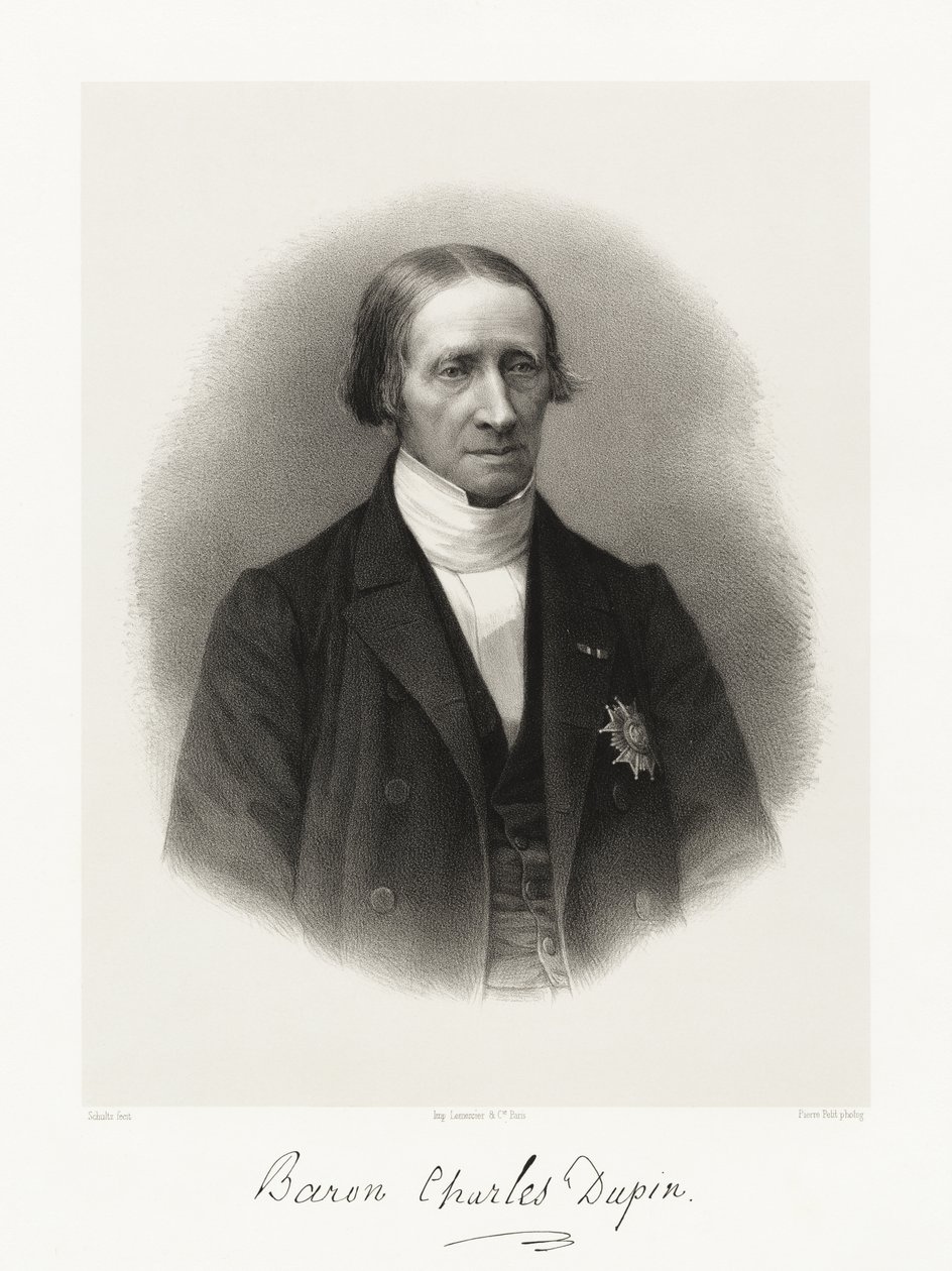 François Pierre Charles le Baron Dupin, 1865-66 tekijältä Schultz