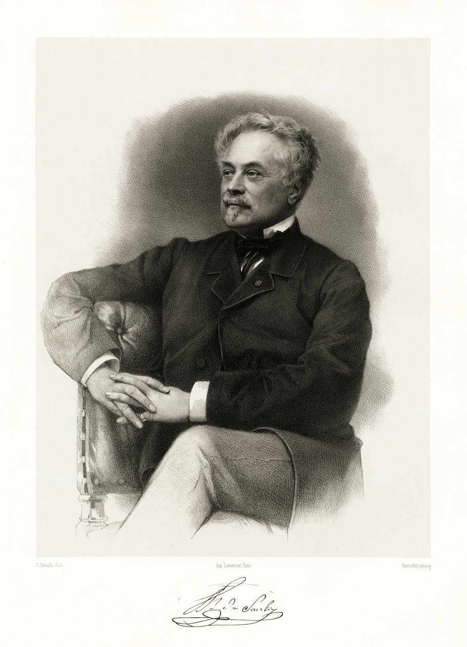 Louis Félicien Joseph, Caignart de Saulcy, 1865-66. tekijältä Schultz