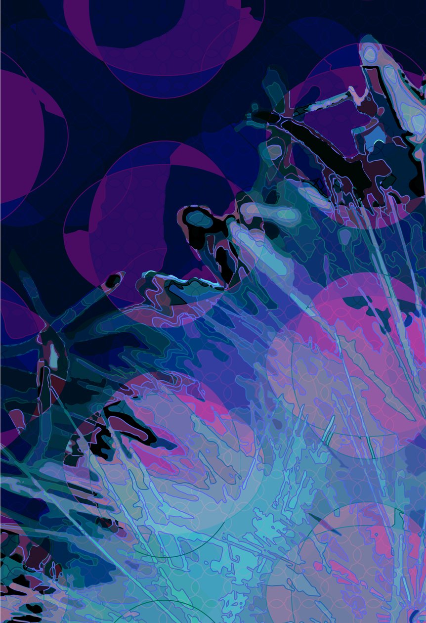 Artichoke_abst_vert7 (digitaalinen) tekijältä Scott J. Davis