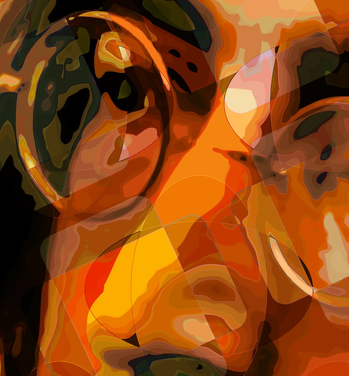 John Lennon -silmä, 2012 (digitaalinen) tekijältä Scott J. Davis