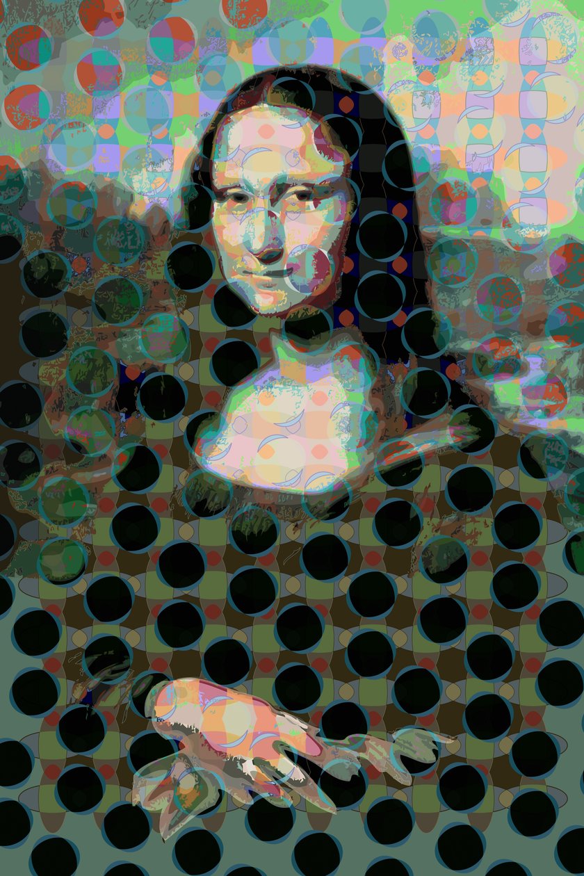 Mona Lisa (digitaalinen) tekijältä Scott J. Davis