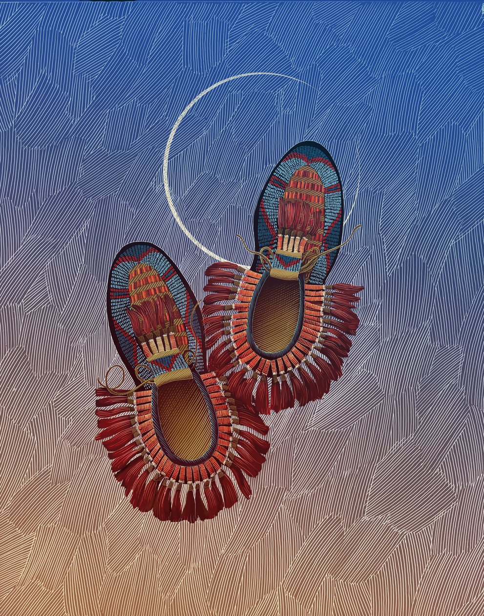 Honour Beat, 2019 (raaputusalusta, väritetty digitaalisesti) tekijältä Scott McKowen